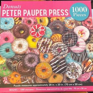 Donuts Puzzle - 1000 Pieces Peter Pauper